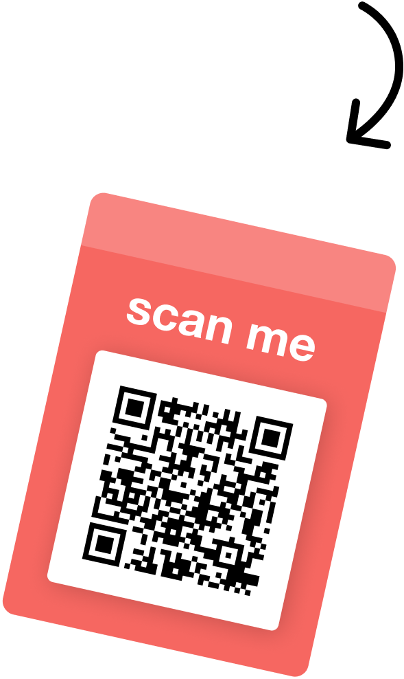 Scan me image for menu demo - without arrow
